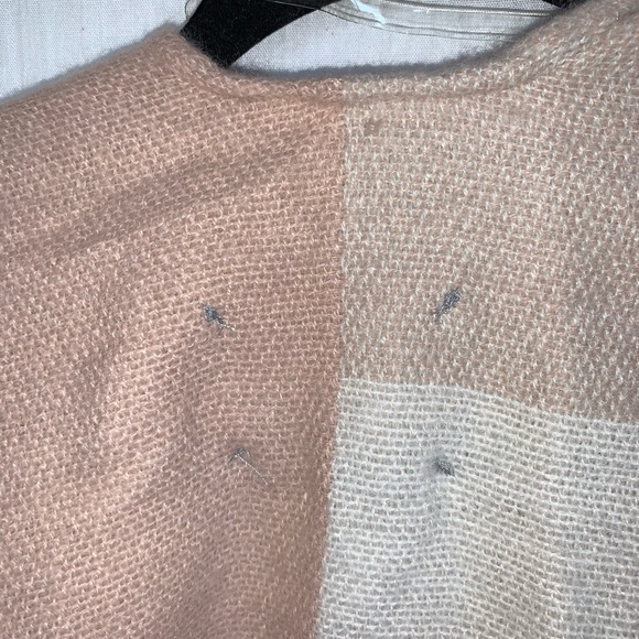 Soia & Kyo Scarfigan Blanket Wrap Blush Pink Plaid One Size - Picture 5 of 6